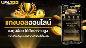 Read more about the article แทงบอลออนไลน์ ลงทุนน้อย ได้อัตราจ่ายสูง ค่าน้ำดีที่สุด